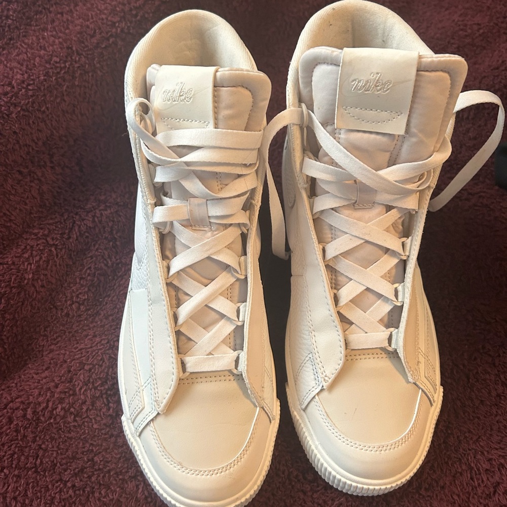 Nike Women's White High-Top Sneakers